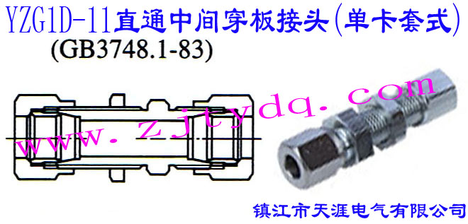 YZG1D-11ֱͨg^(οʽ)Wall-separating straight-through sleeve